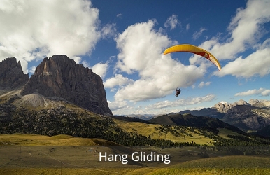 hang-gliding